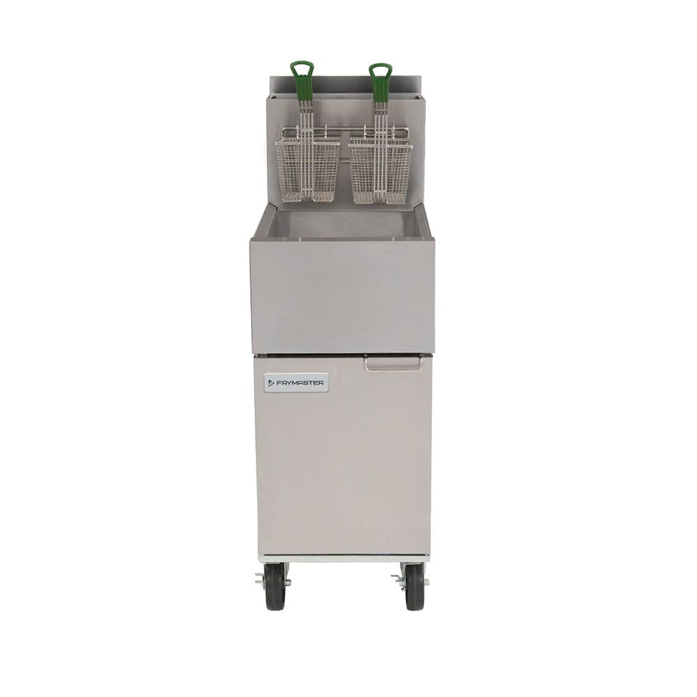 006-ESG35TNG Gas Fryer - (1) 35 lb Vat, Floor Model, Natural Gas