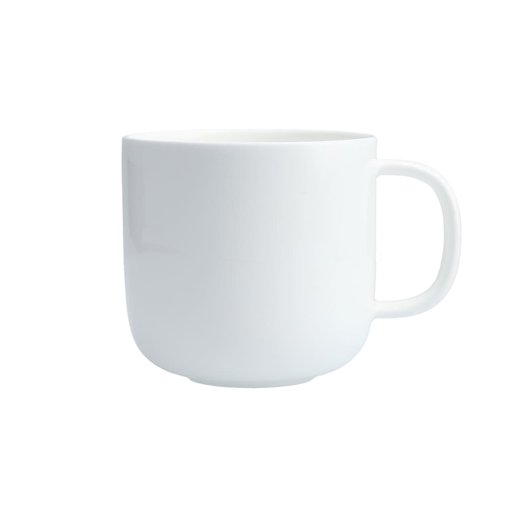 511-FFDMC801 15 oz Modern Coupe Mug - China, White