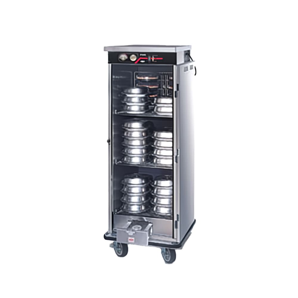 219-E480120 48 Plate Heated Meal Delivery Cart, 120v