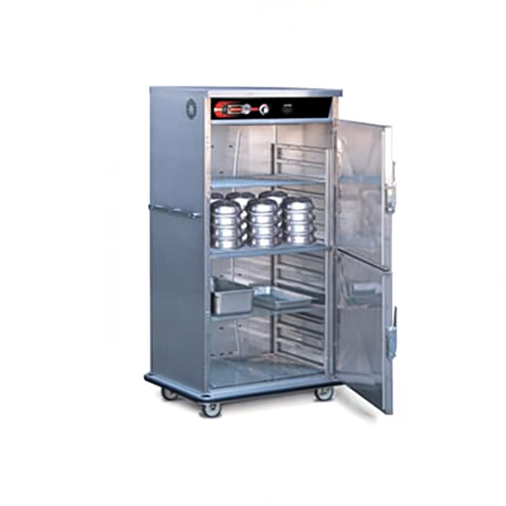 219-BT96120120 120 Plate Heated Meal Delivery Cart, 120v