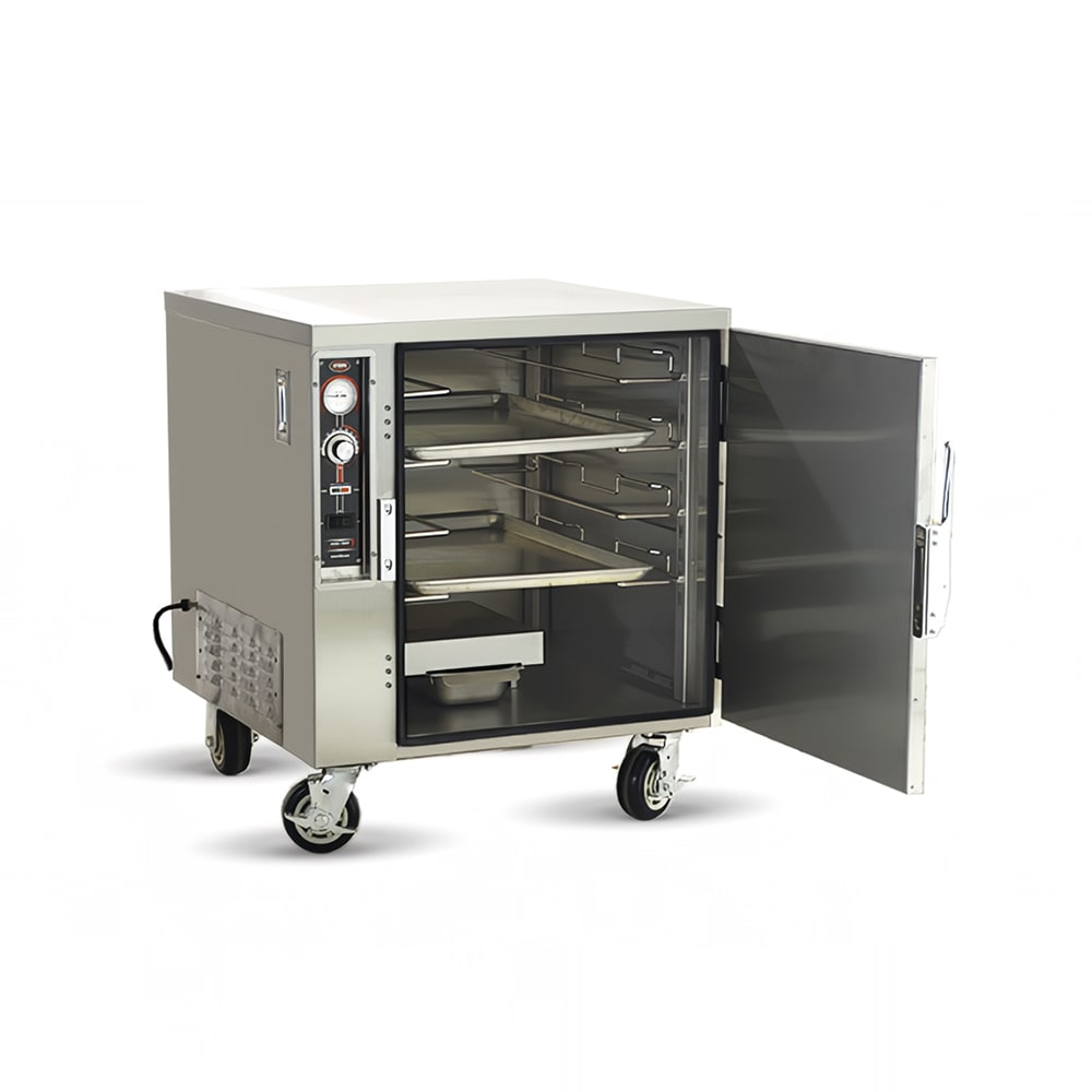 219-ETCUA4HD120 Undercounter Non-Insulated Mobile Heated Cabinet w/ (4) Pan Capacity, 120v