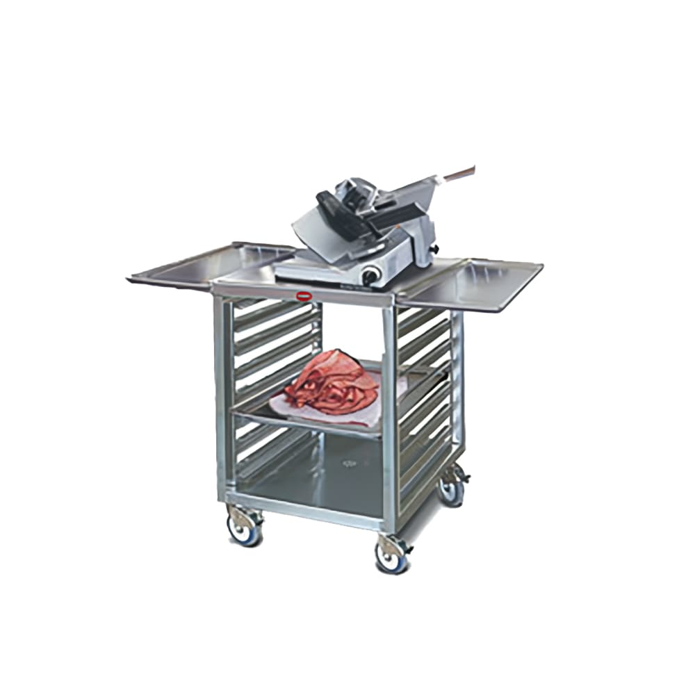219-OTR16MSWT 25 1/2" Mixer Table w/ All Stainless Pan Slide Base, Mobile, 26 1/2"D