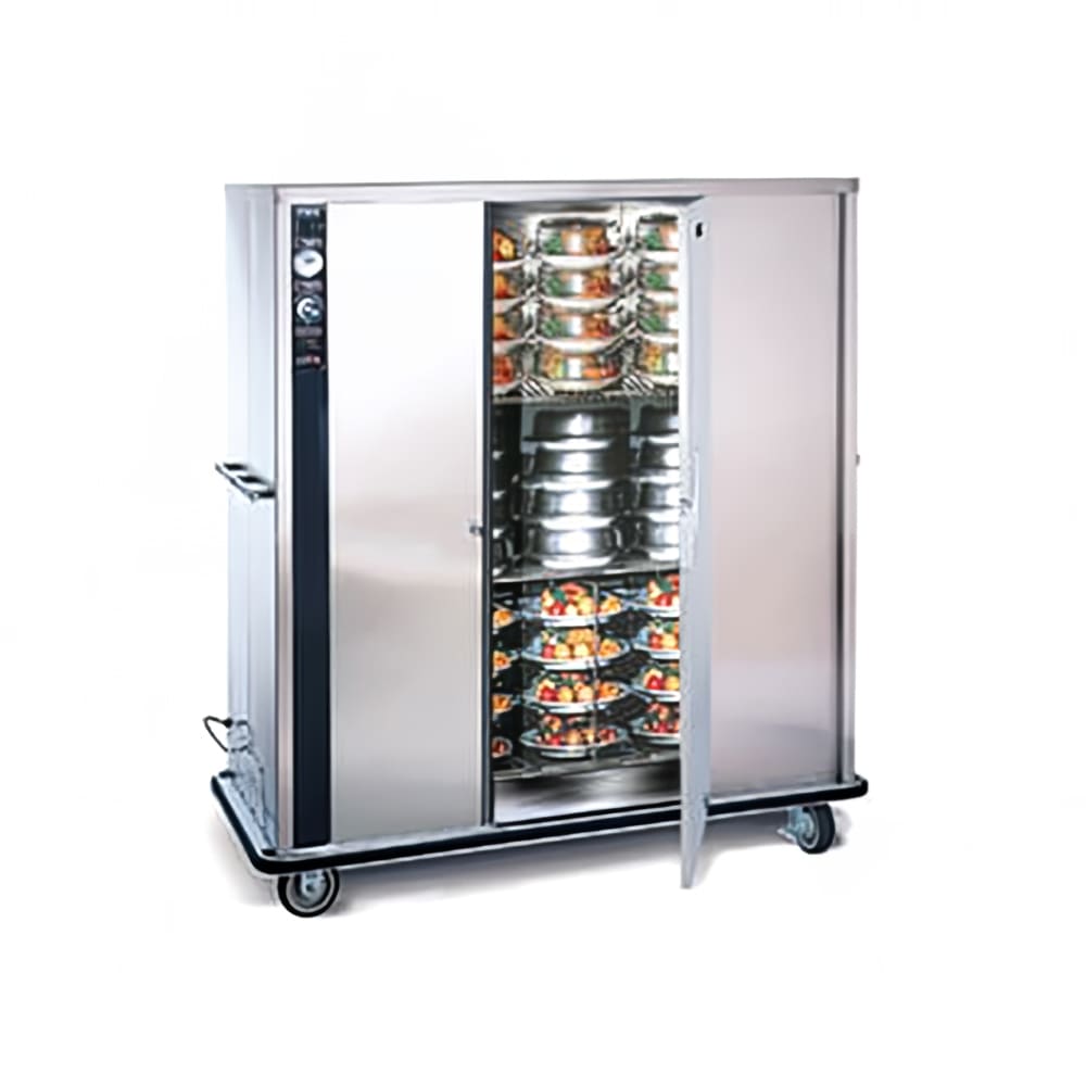 219-P120120 120 Plate Heated Meal Delivery Cart, 120v