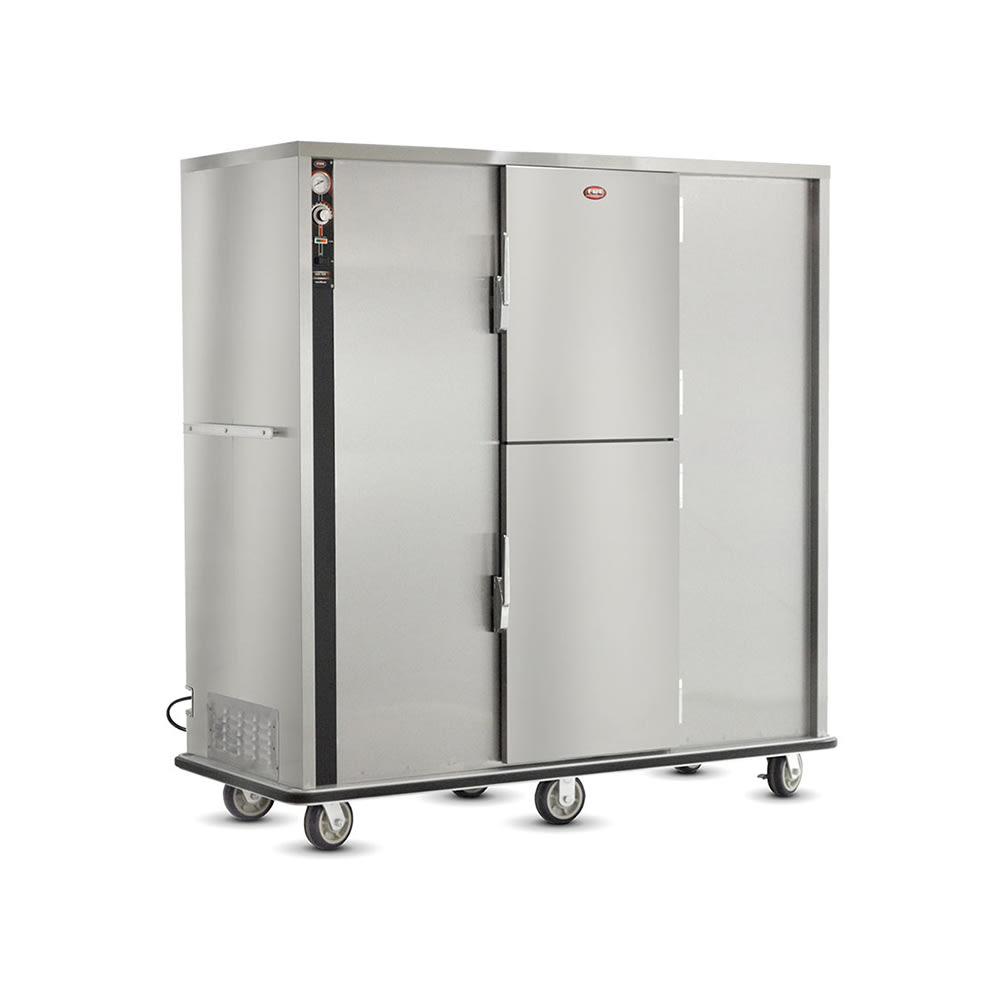 219-P200XL120 200 Plate Heated Meal Delivery Cart, 120v