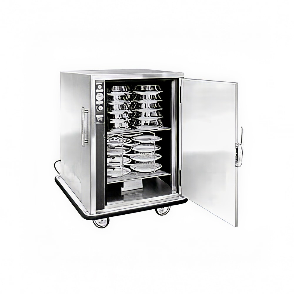 219-P48 48 Plate Heated Meal Delivery Cart, 120v