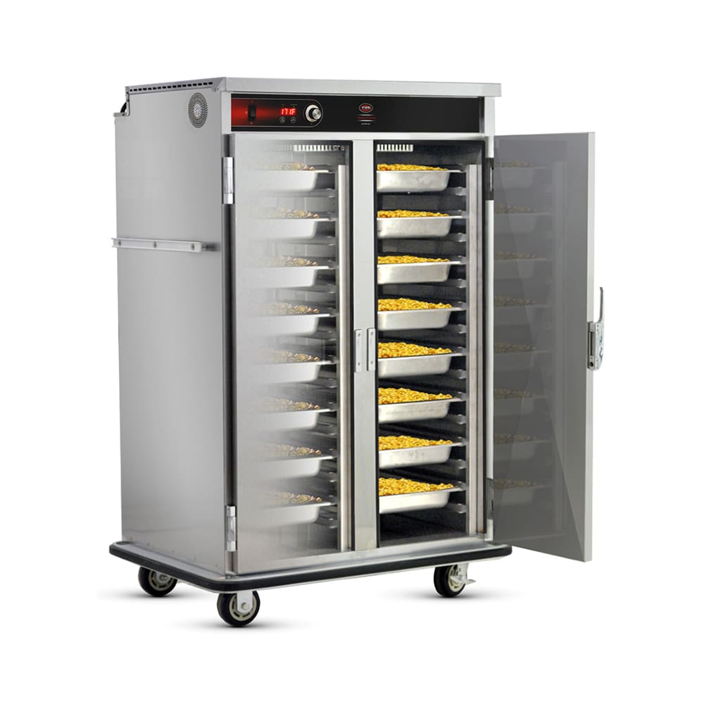 219-PST32120 1/2 Height Insulated Mobile Heated Cabinet w/ (32) Pan Capacity, 120v