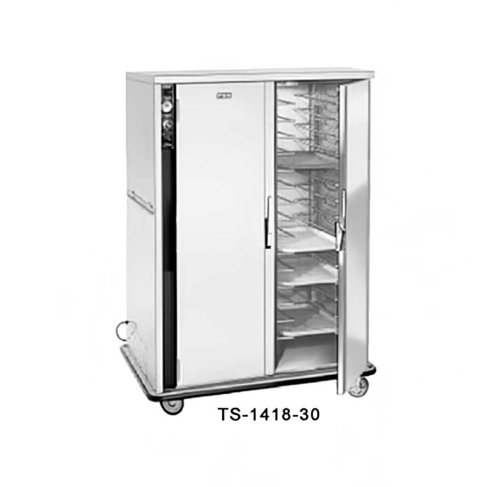 219-TS141833120 33 Tray Heated Meal Delivery Cart, 120v
