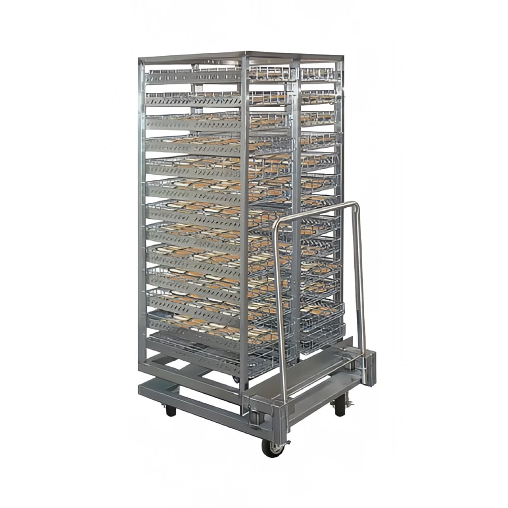 219-RRB26 Roll-In Rack for Rethermalizer Ovens - (26) Basket Capacity, Stainless