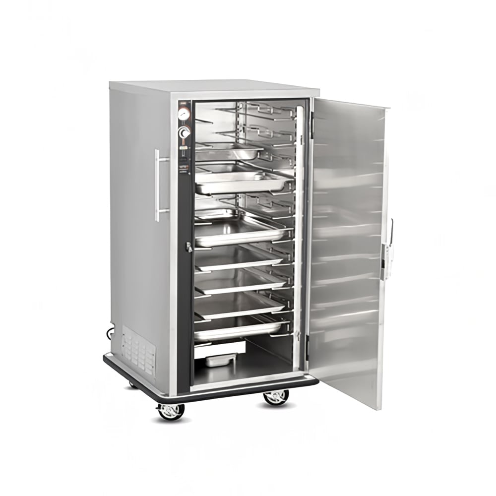 219-UHS10120 Full Height Insulated Mobile Heated Cabinet w/ (10) Pan Capacity, 120v
