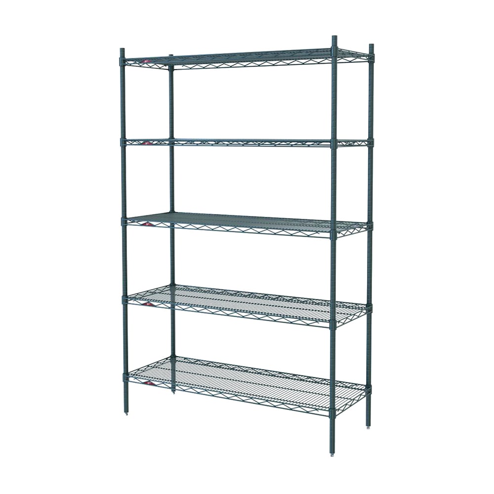 001-5N567K3 Super Erecta® Epoxy Coated Wire Shelf Kit - 60"L x 24"W x 74"H
