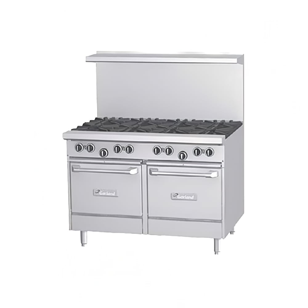 451-G488LLNG 48" 8 Burner Gas Range w/ (2) Space Saver Ovens, Natural Gas