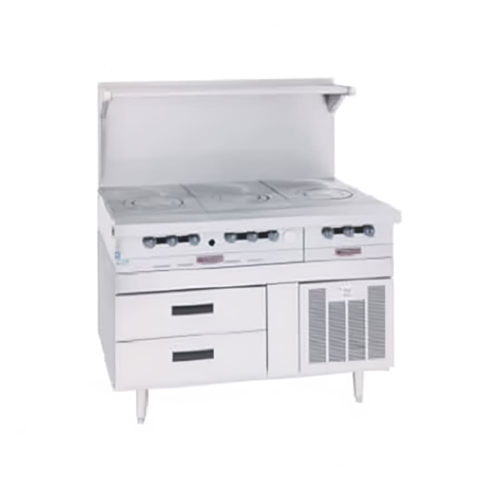 451-GN17FR51 51" Arctic Fire Chef Base Freezer w/ (4) Drawers - 115v