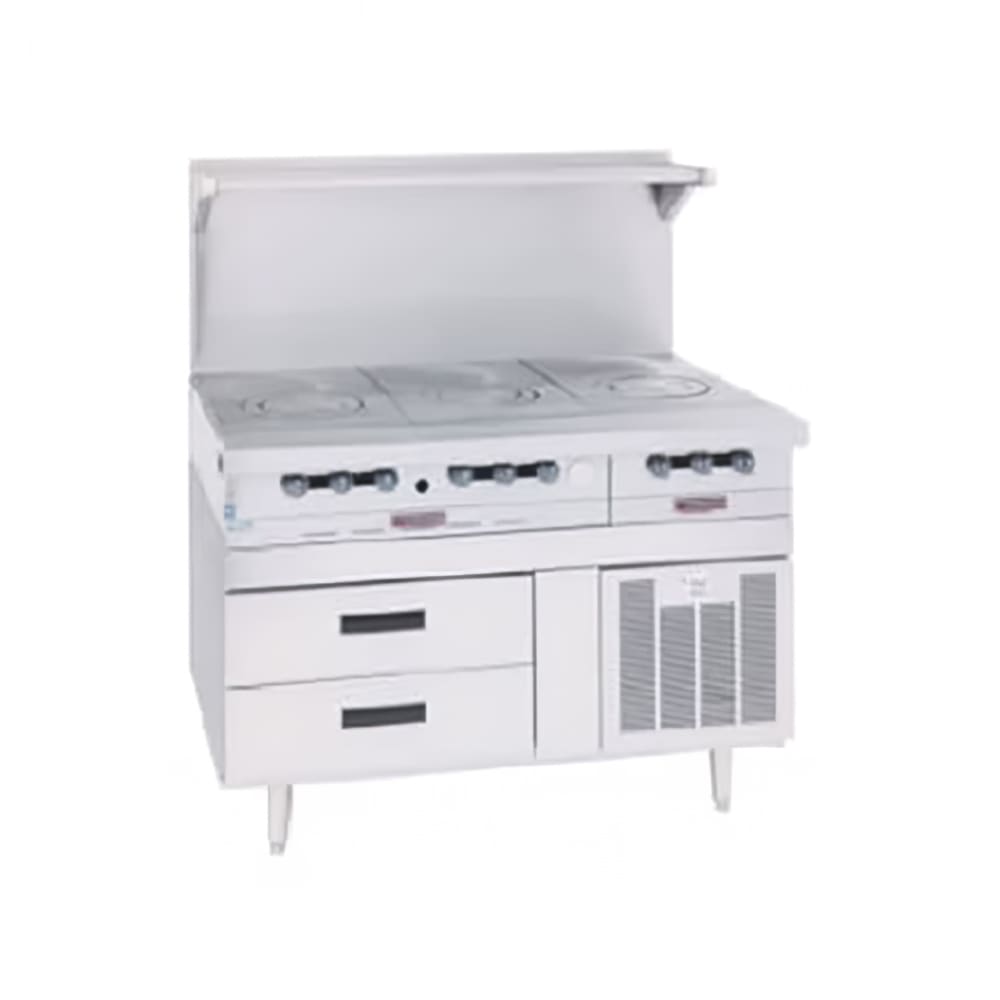 451-GN17FR34 34" Arctic Fire Chef Base Freezer w/ 2 Drawers - 115v