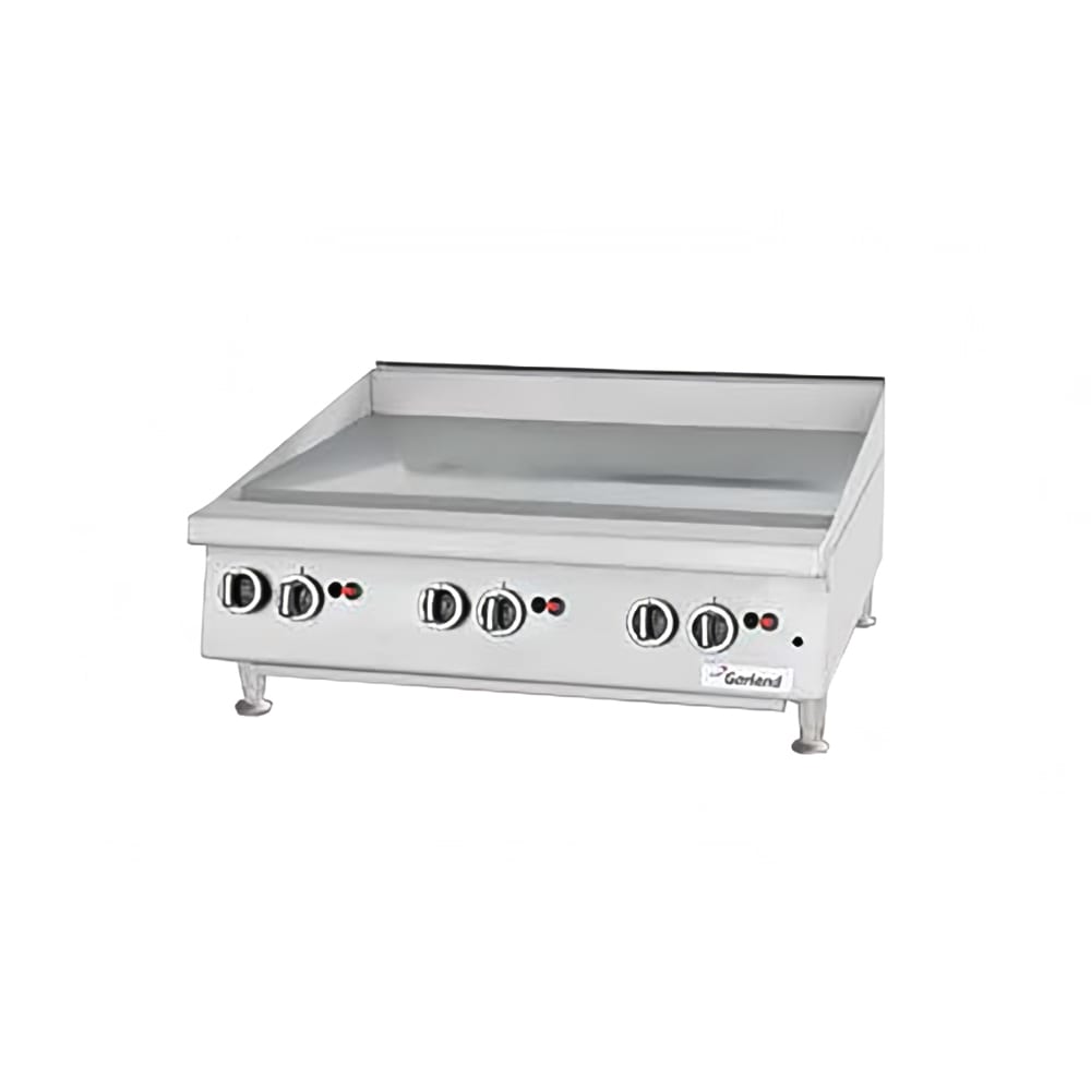 451-GTGG72GT72MLP 72" Gas Griddle w/ Thermostatic Controls - 1" Steel Plate, Liquid Pro...