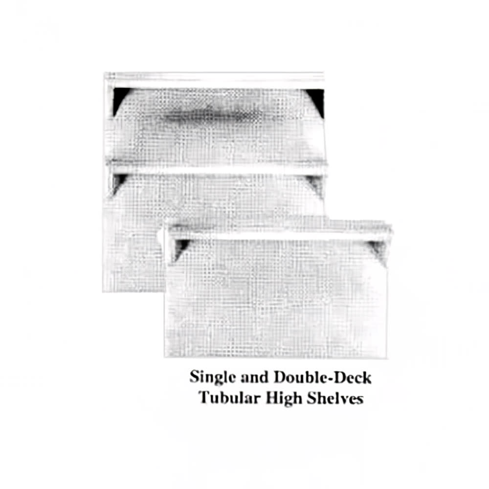 451-M34SD Master Series Single High Shelf, 22 1/2"H x 34"W, Stainless