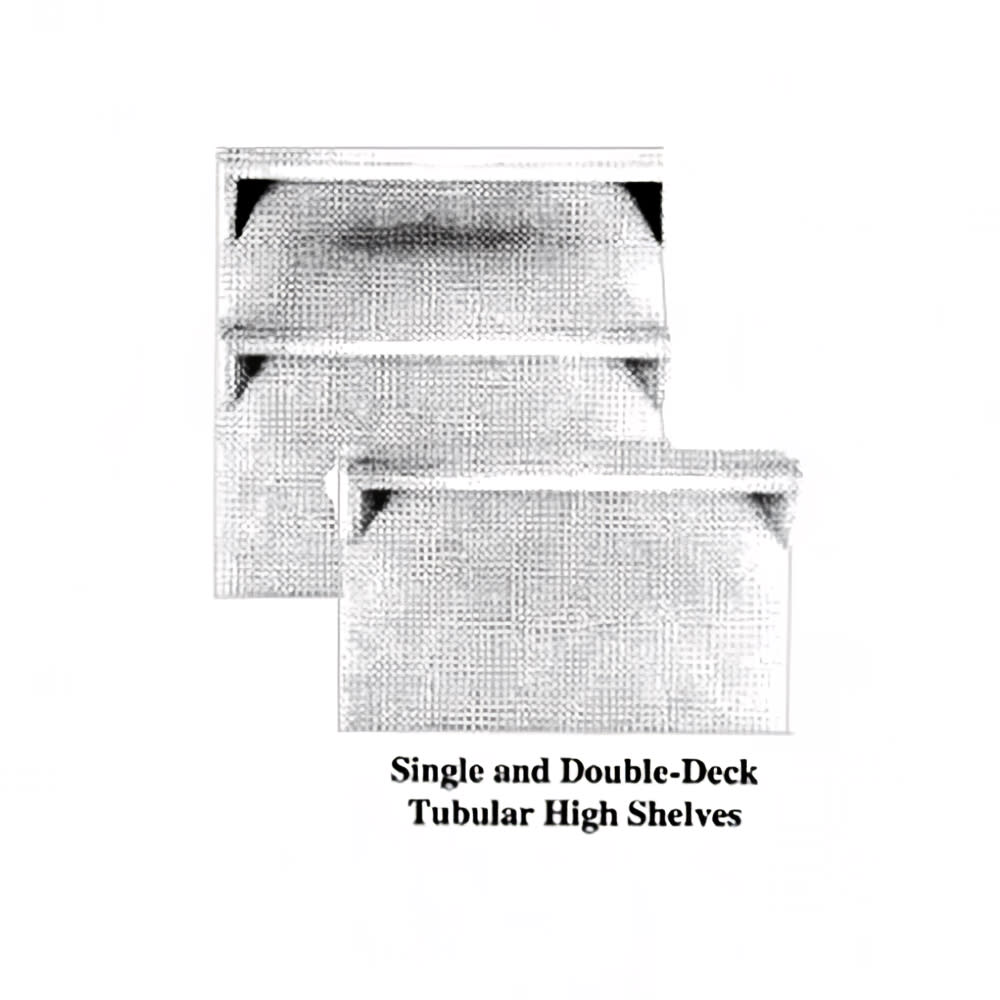 451-M48SD Master Series Single High Shelf, 22 1/2"H, 48"W, Stainless