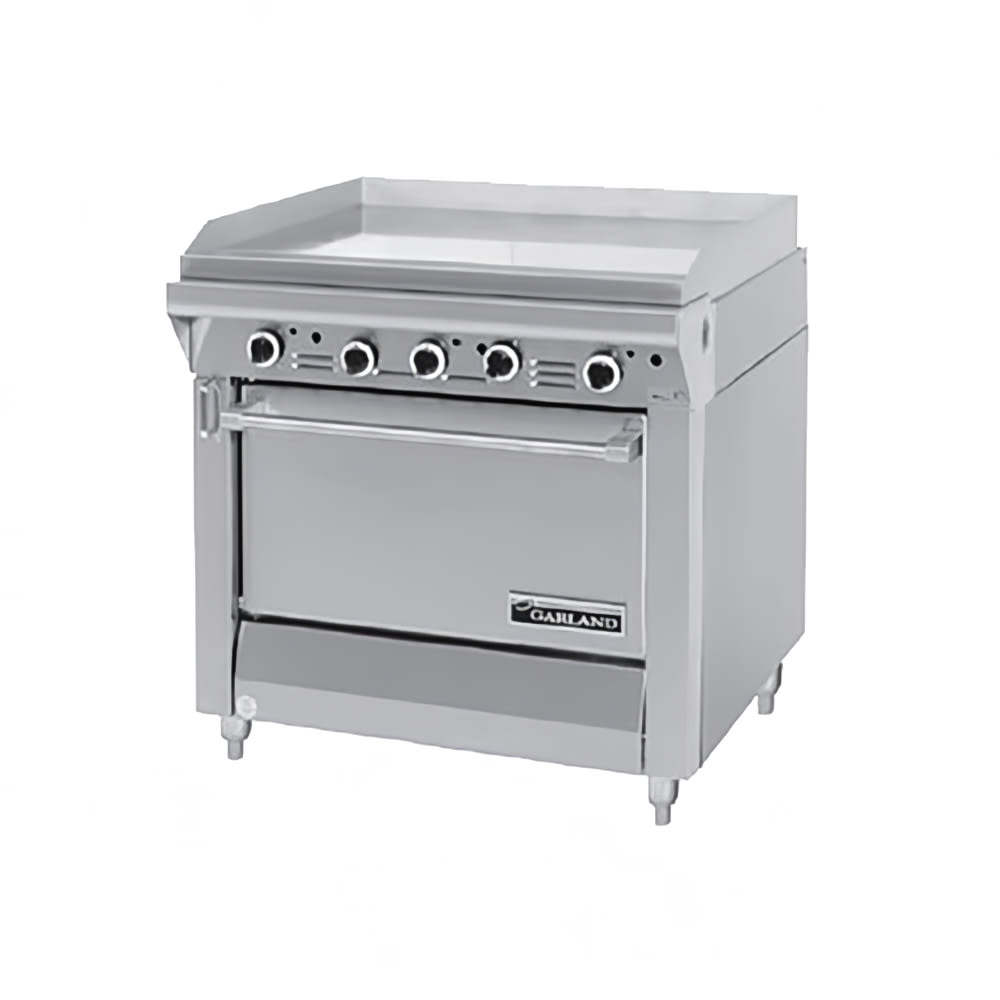 451-M47RNG 34" Gas Range w/ Full Griddle & Standard Oven, Natural Gas
