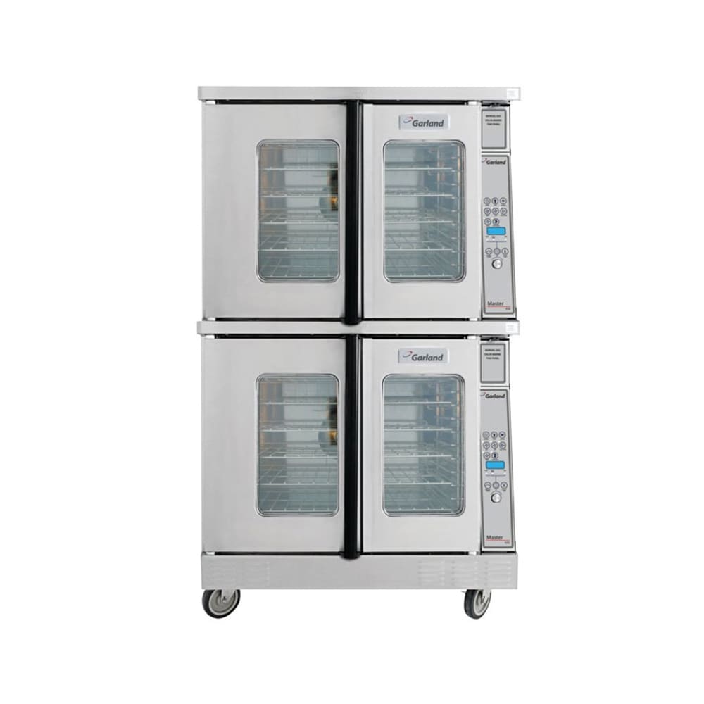 451-MCOGS20NG Master Double Full Size Natural Gas Convection Oven - 120,000 BTU