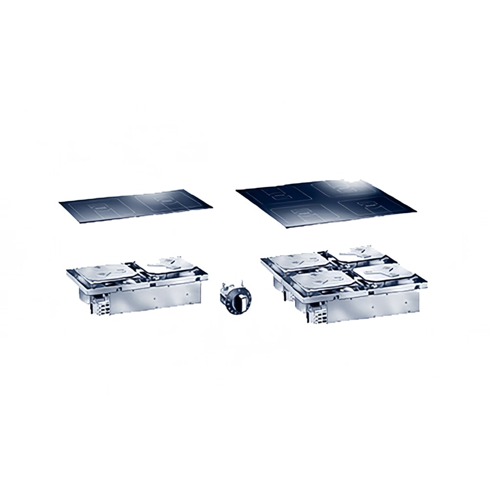 451-SHQUCL20000555 Drop-In Induction Range w/ (4) Burners, 208v/3ph