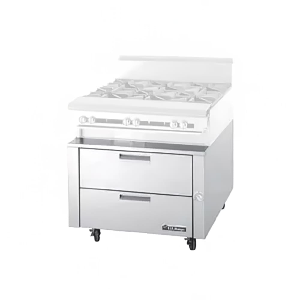 451-UN17FR72 72" Polar Cuisine Chef Base Freezer w/ (4) Drawers - 115v