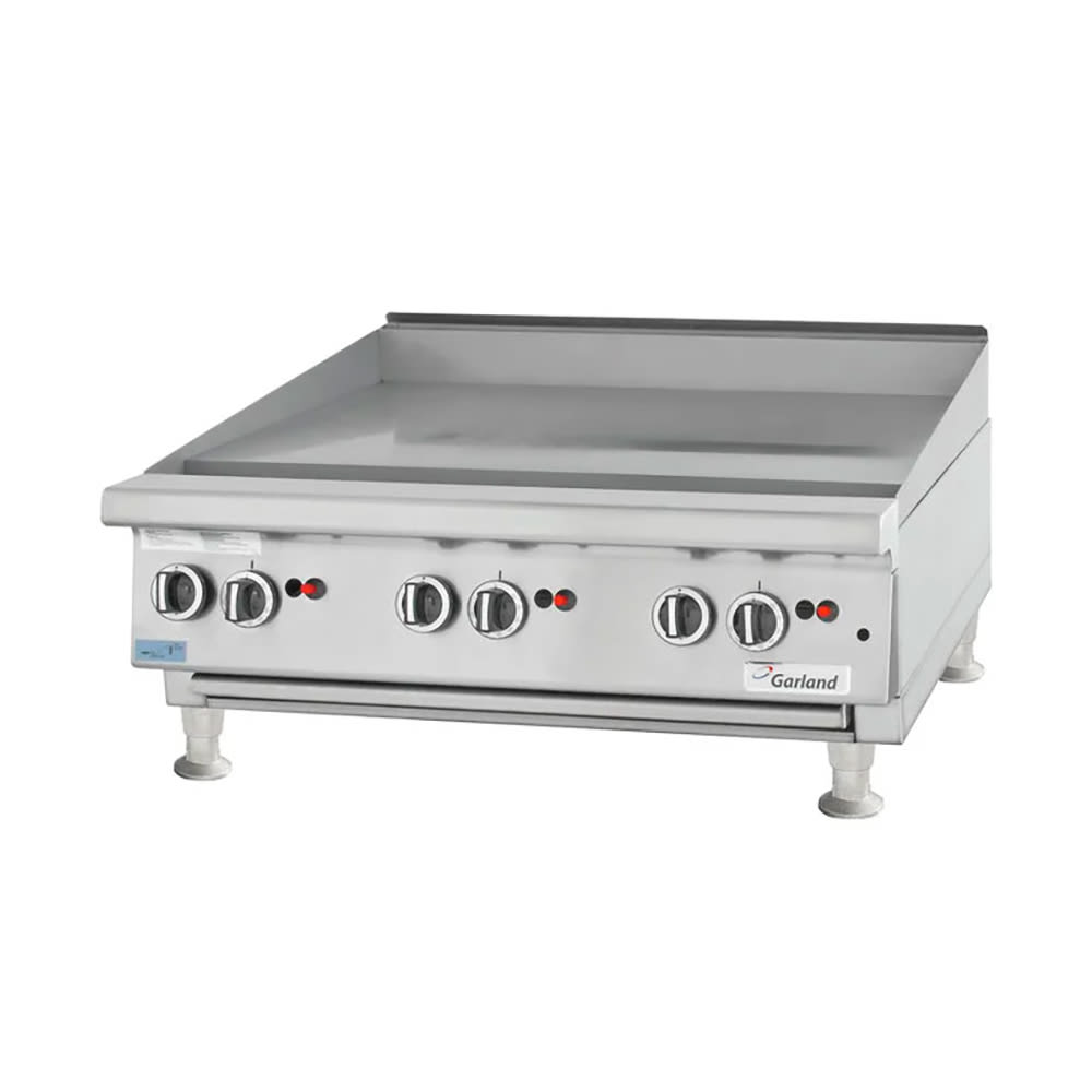 451-UTGG48GT48MNG 48" Gas Griddle w/ Thermostatic Controls - 1" Steel Plate, Natural Ga...
