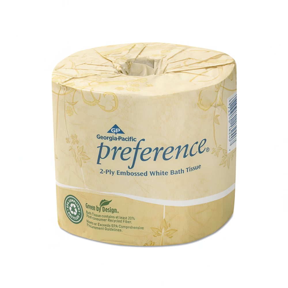 350-FJ18280 Pacific Blue Select® 2-ply Embossed Toilet Paper Roll - 550 Sheets/Roll