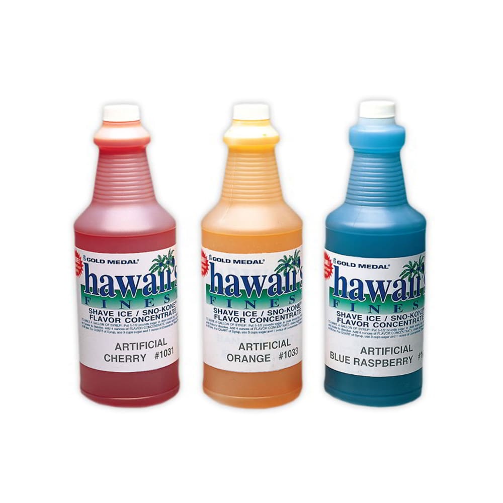 231-1045 1 qt Tropical Fruit Snow Cone Syrup Concentrate