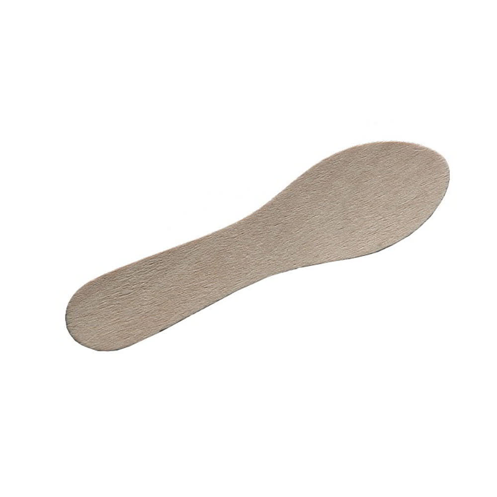 231-1061M Unwrapped Disposable Sno-Kone® Flat Wood Spoons