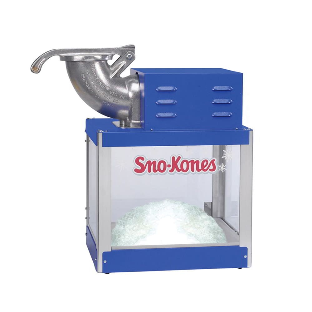 231-1203 Shav-A-Doo Compact Ice Shaver w/ Drain & Tubing, Side Panels, 120v