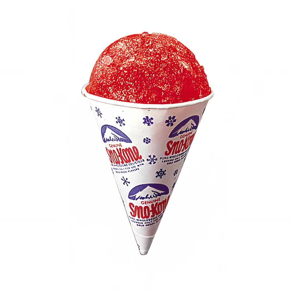 231-1060 6 oz Disposable Sno-Kone® Snow Cone Cups