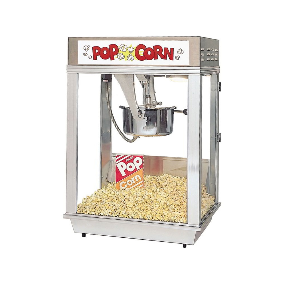 231-2102EST120208 Citation Popcorn Machine w/ Deluxe 16 oz Kettle & Stainless Dome, 120v