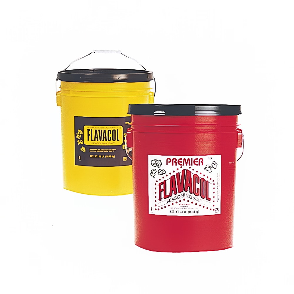 231-2099 45 lb Original Flavacol Seasoning Salt Pail