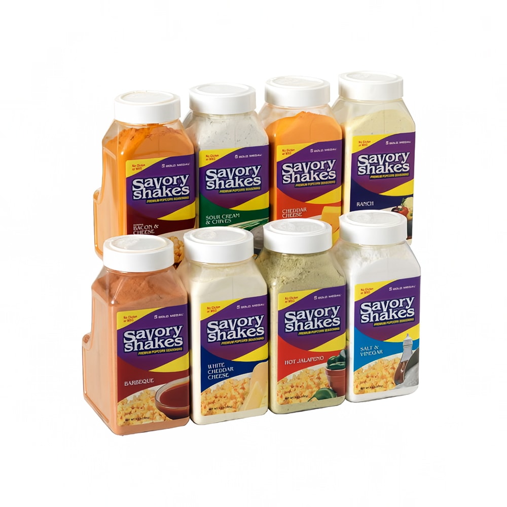 231-2351S (4) 18 oz Jars Sour Cream & Chives Signature Shakes Flavoring Mix