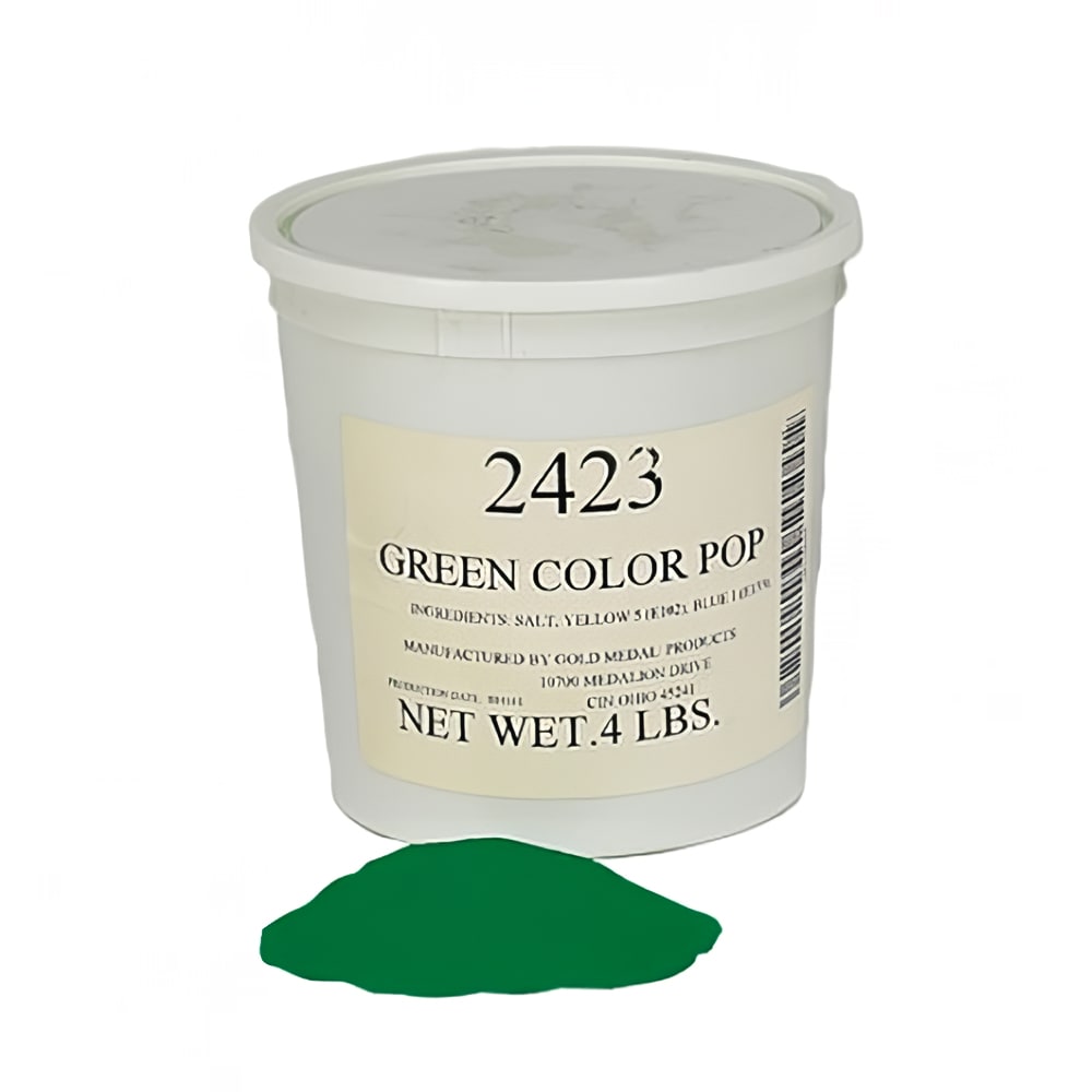 231-2423 4 lb Green Color Pop Salt