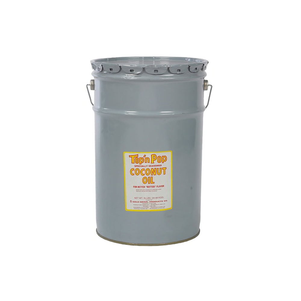 231-2350 White Coconut Popping Oil, 50 lb Drum