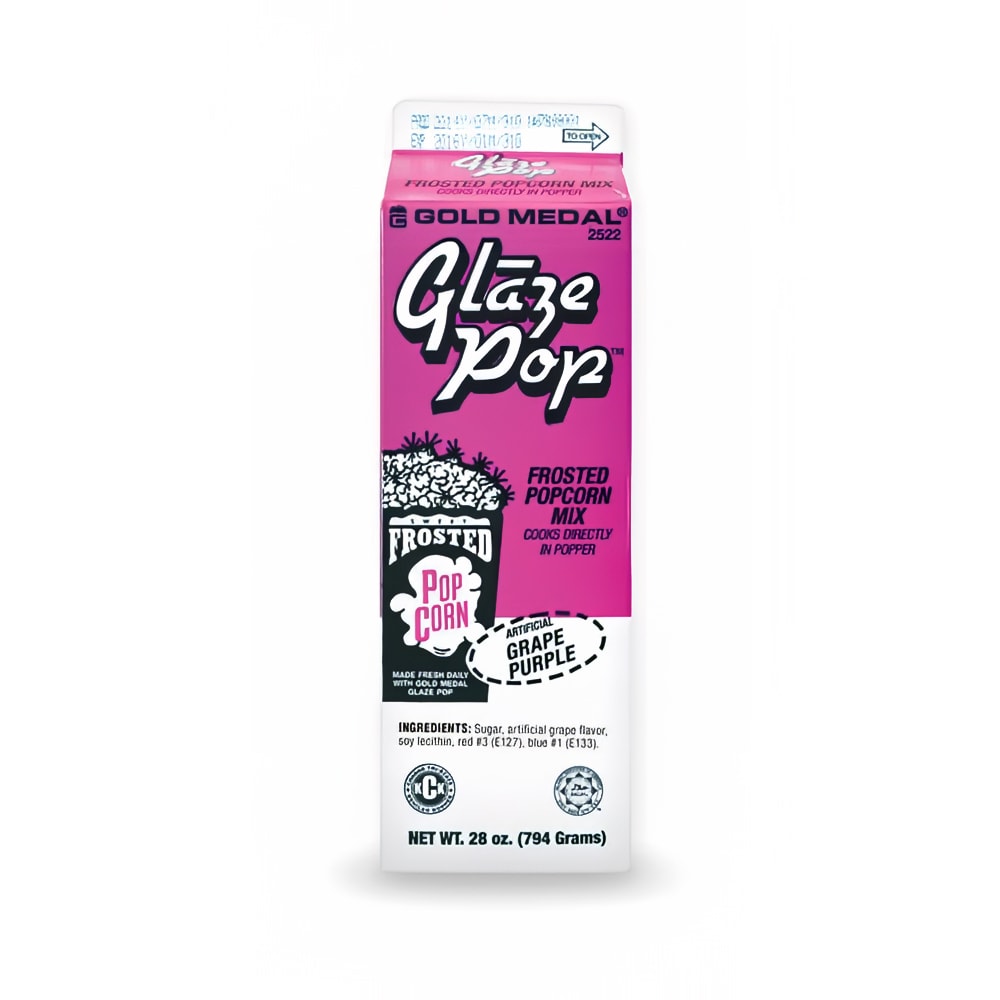 231-2522 Grape Glaze Pop w/ (12) 28 oz Cartons