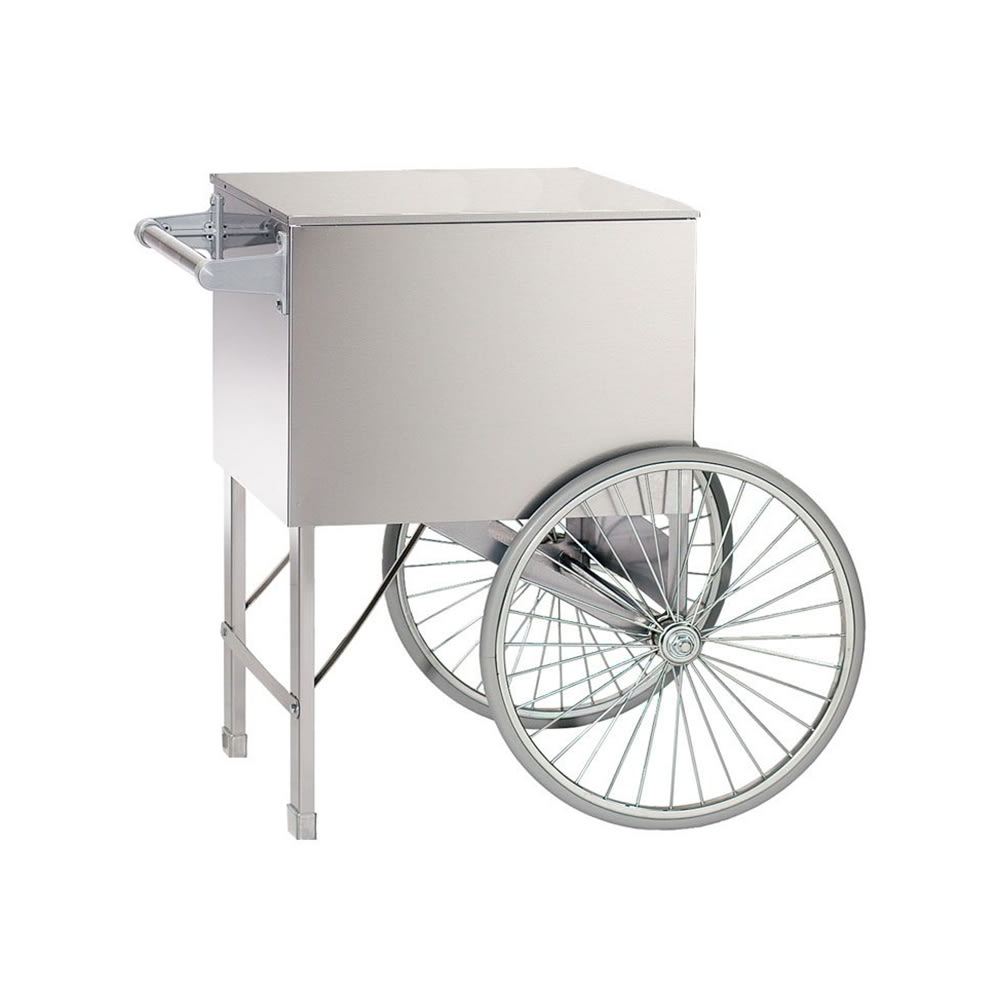 231-3118 Food Cart for Cotton Candy w/ Graphics, 82 2/5"L x 34"W x 62"H, Pink