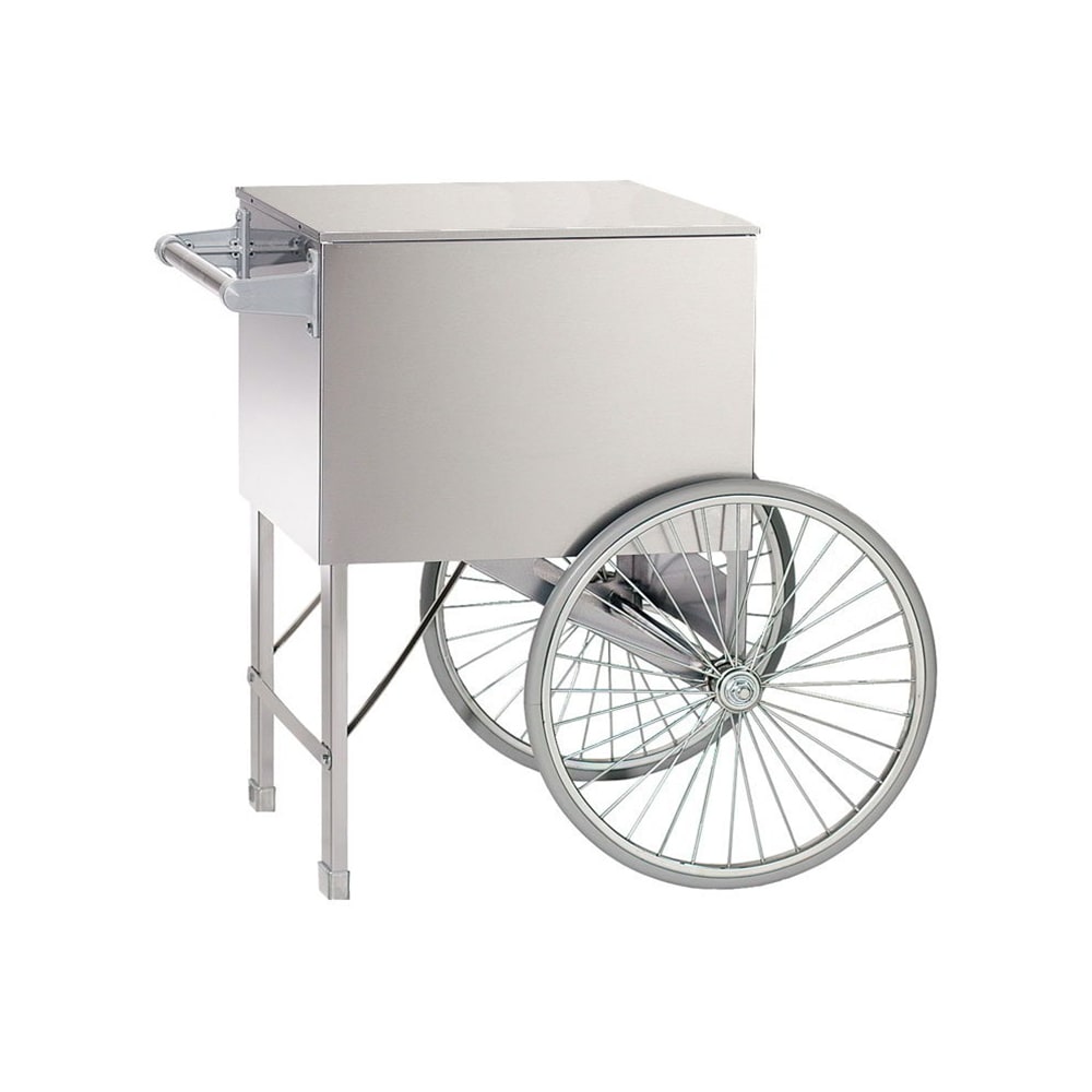 231-3118ST 28" Medium Popcorn Cart, Stainless