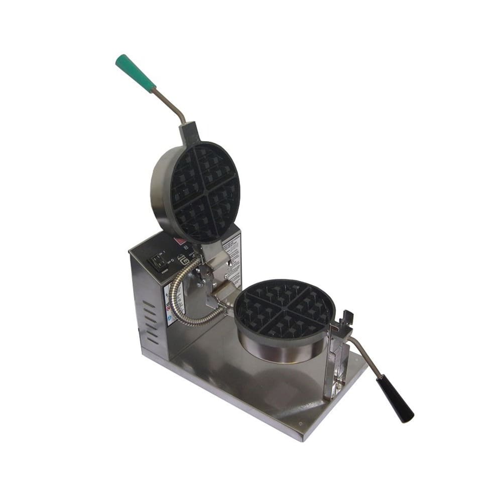231-5021ET Single Classic Belgian Waffle Maker w/ Cast Aluminum Grids, 1300W