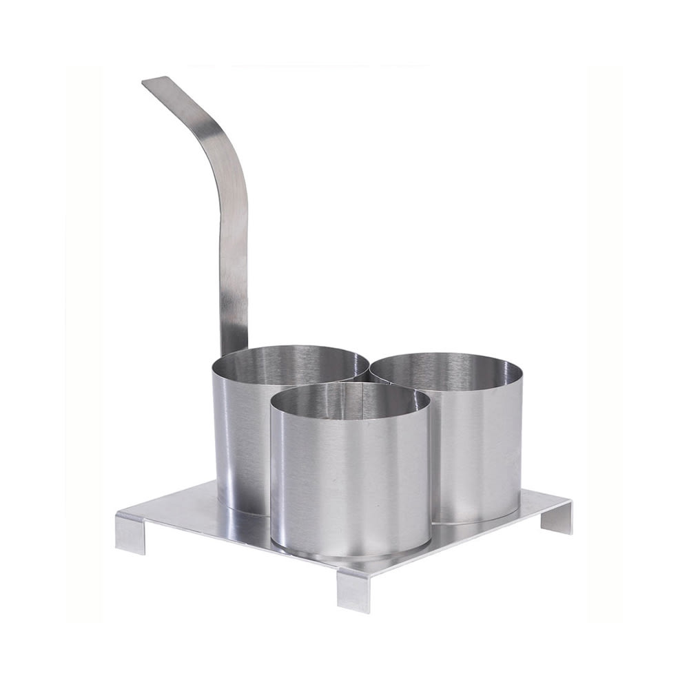 231-5142 Triple Mini Funnel Cake Mold Ring, Lift Off Style