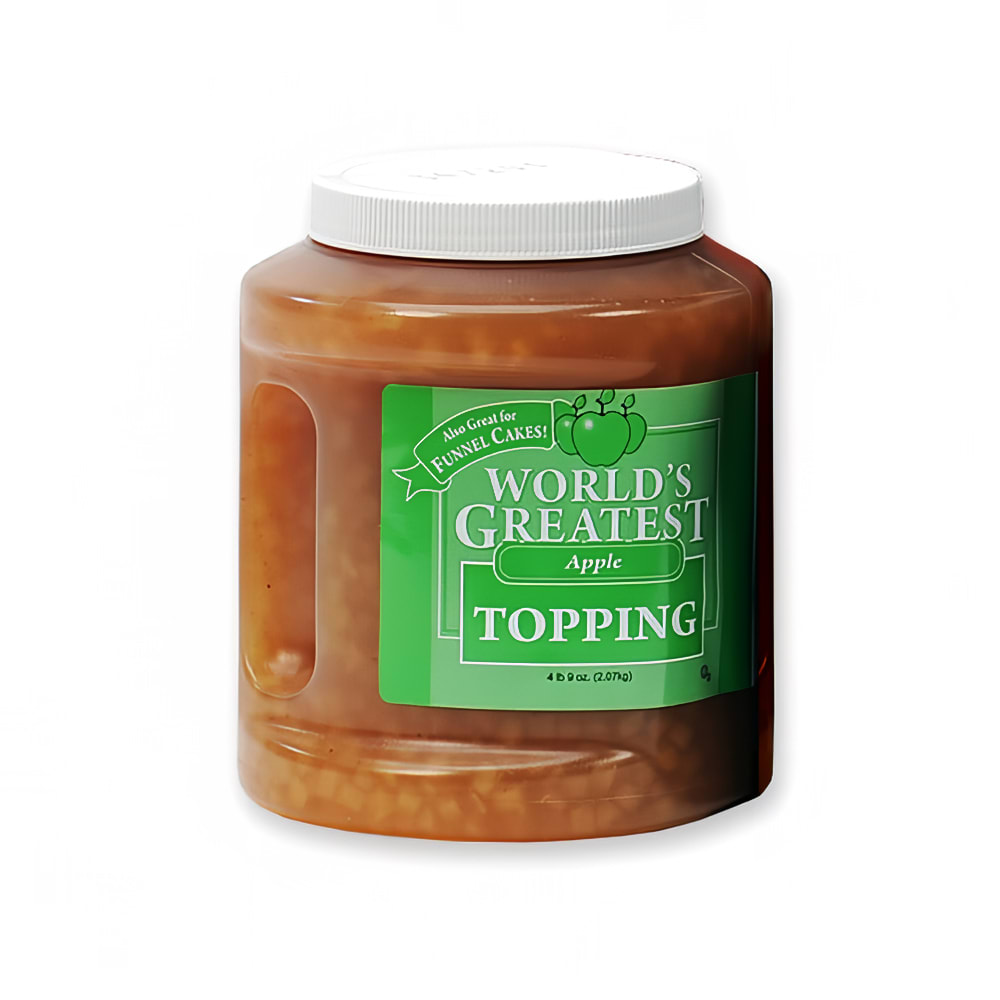 231-5137 Ice Cream Topping w/ (3) 66 oz Jars, Apple