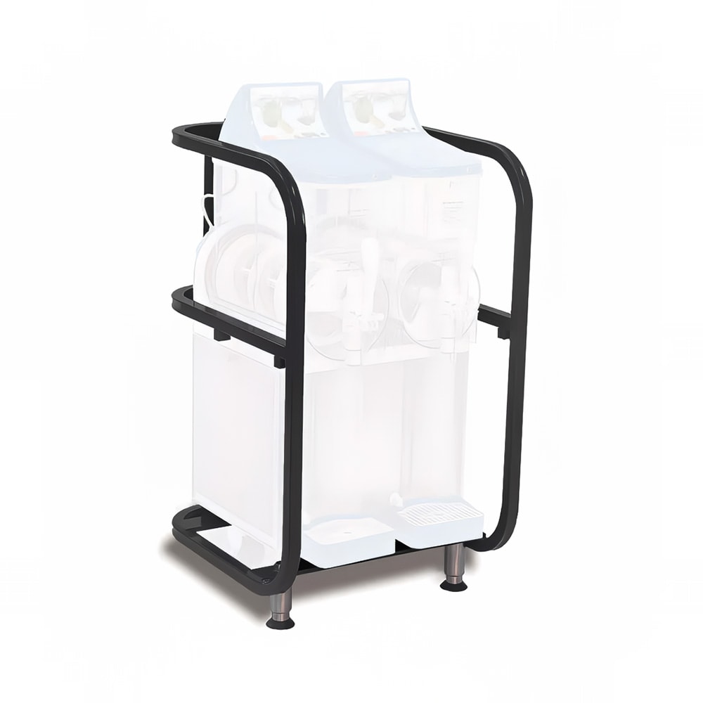 231-6055B Carrying Tote w/ Rear Casters for 1114 Twin-Bowl Frusheez® - Steel, Black