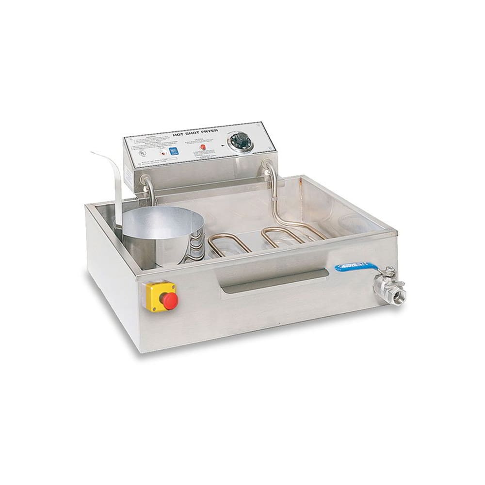 231-8066 17 1/4" Electric Funnel Cake Fryer w/ (3) Cake Capacity, 230v/1ph