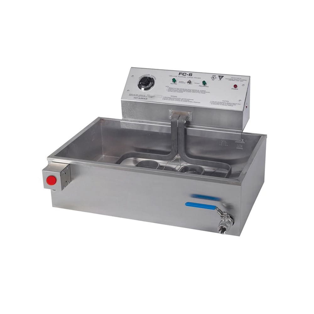 231-8082 27 1/2" Electric Funnel Cake Fryer w/ (4) Cake Capacity, 240v/1ph