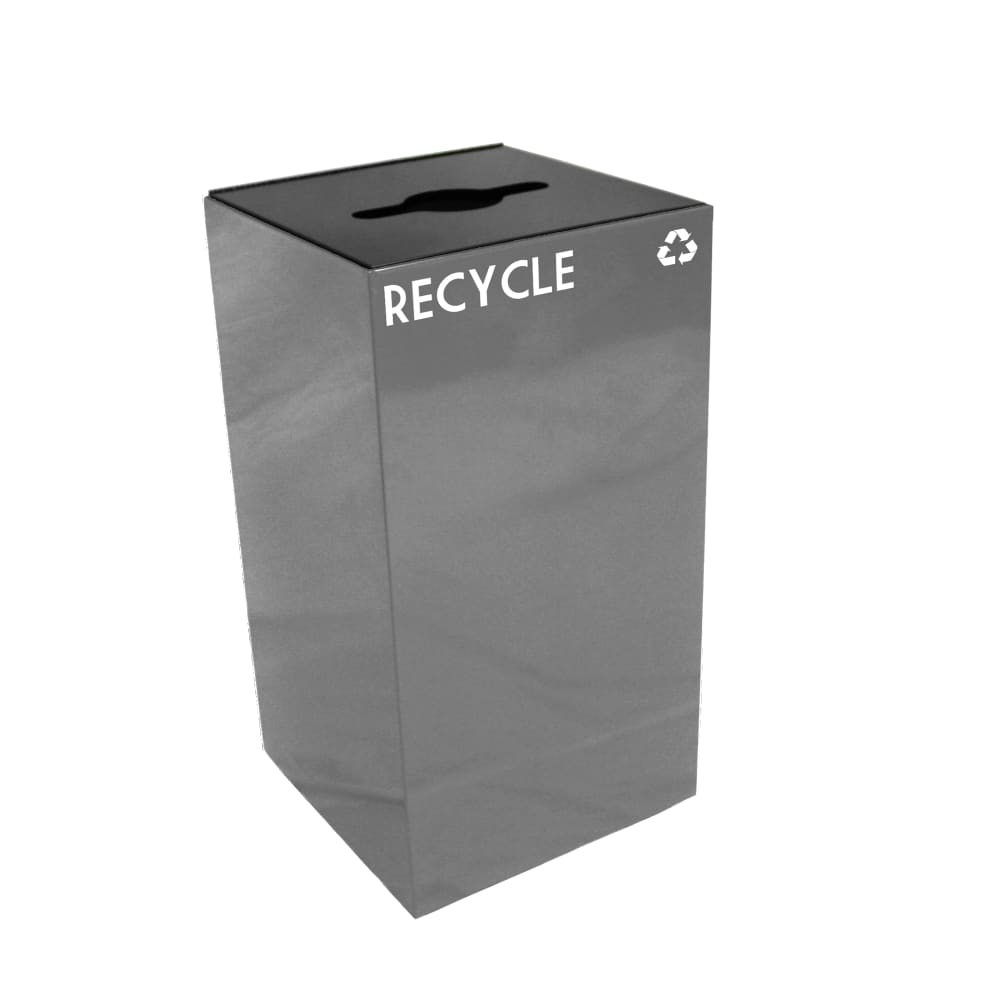 125-28GC04SL 28 gal Multiple Materials Recycle Bin - Indoor, Fire Resistant