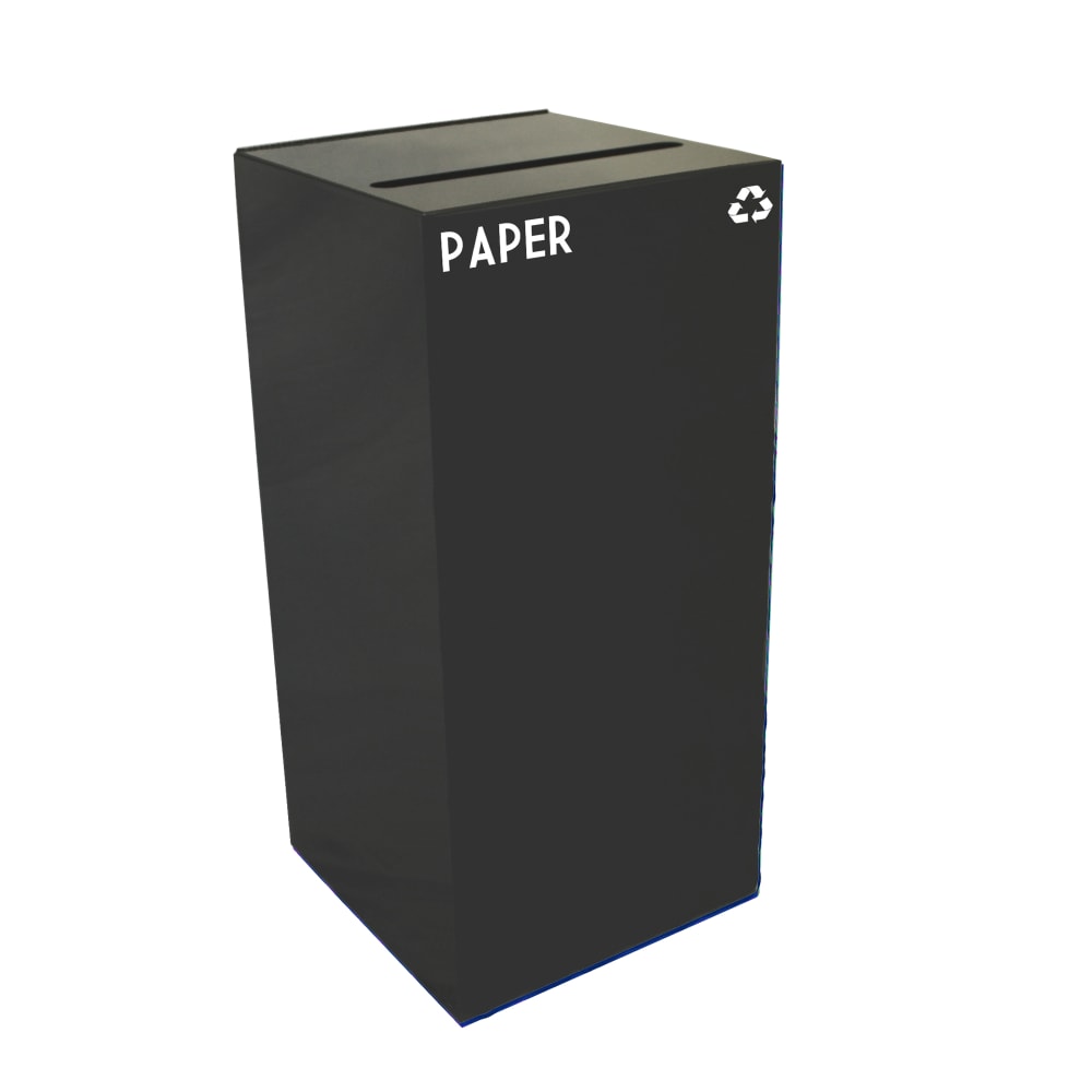 125-32GC02CB 32 gal Paper Recycle Bin - Indoor, Fire Resistant
