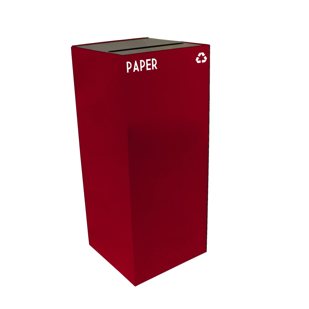 125-36GC02SC 36 gal Paper Recycle Bin - Indoor, Fire Resistant