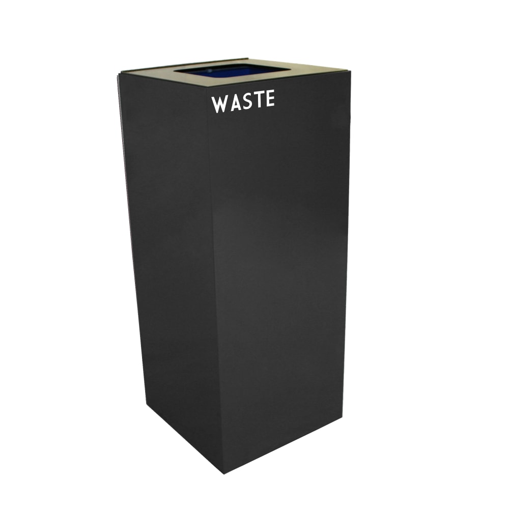 125-36GC03CB 36 gal Indoor Decorative Trash Can - Metal, Charcoal