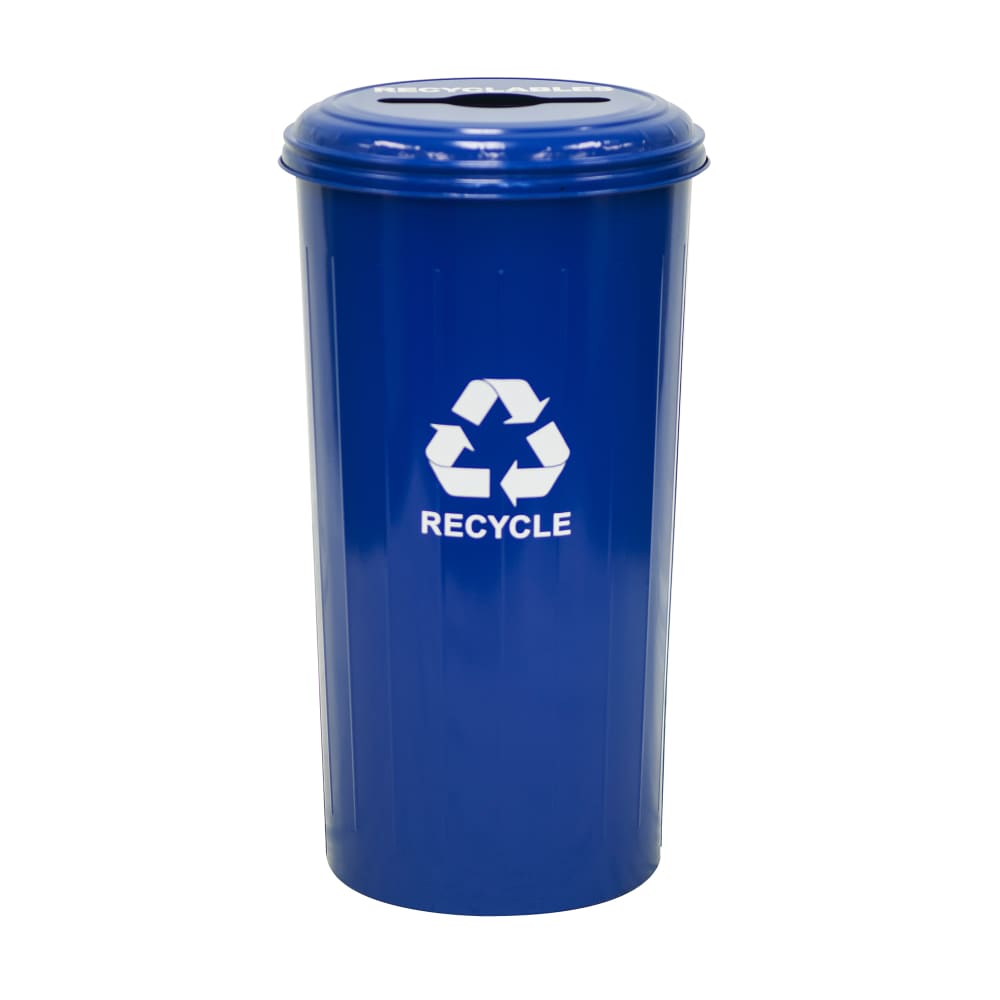 125-101CTDB 20 gal Multiple Materials Recycle Bin - Indoor, Decorative
