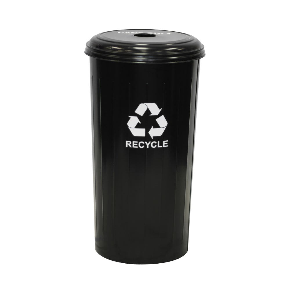 125-101DTBK 20 gal Cans Recycle Bin - Indoor, Decorative